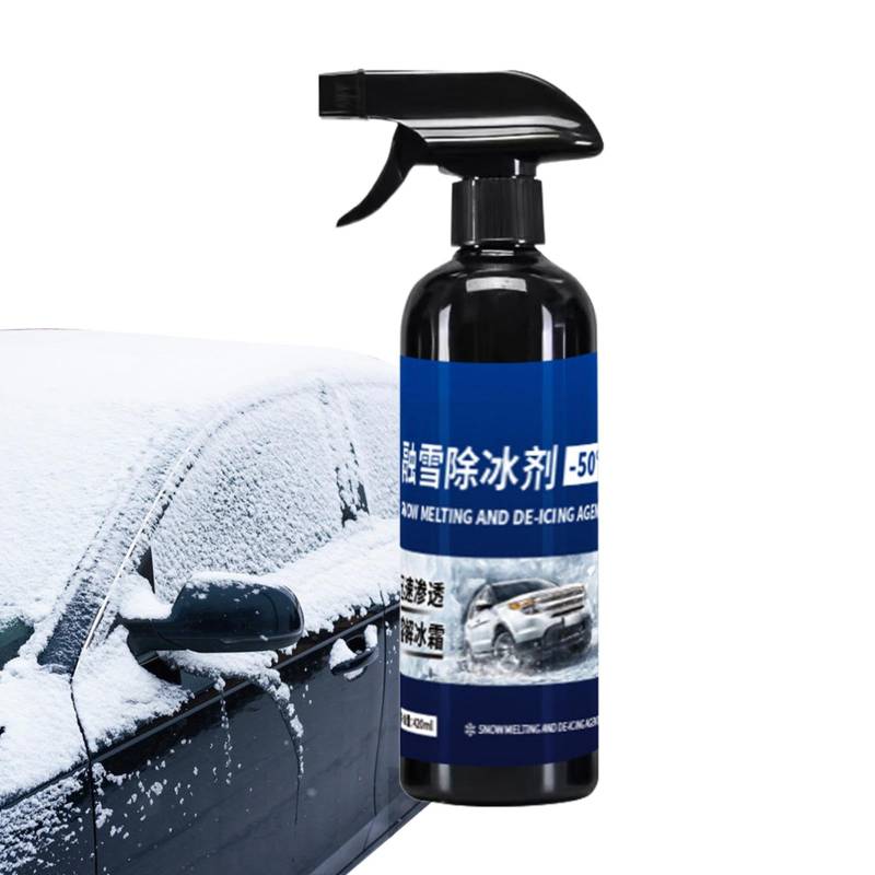 Auto-Windschutzscheiben-Eisspray, schnelles Abtauen, tragbares Schneeschmelzspray für Fenster, Spiegel, Schlüsselsperre, Eisschmelzspray für Fenster, Spiegel, Fensterschmelzspray von ノーブランド品