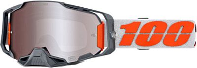 100 Percent Armega HiPer, Crossbrille verspiegelt - Silber/Orange Silber-Verspiegelt von 100 Percent