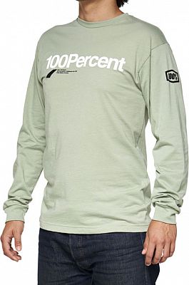 100 Percent Bilto, Sweatshirt - Hellgrün/Weiß - XL von 100 Percent