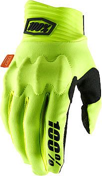 100 Percent Cognito, Handschuhe - Neon-Gelb/Schwarz - XXL von 100 Percent