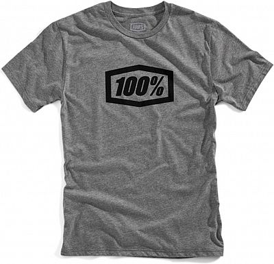 100 Percent Essential, T-Shirt - Grau/Schwarz - S von 100 Percent