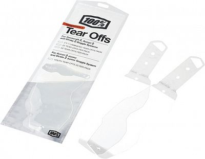 100 Percent Generation 2, Tear-Offs laminiert - Klar von 100 Percent