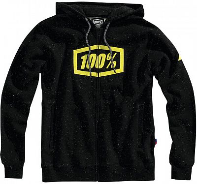 100 Percent Syndicate, Kapuzenjacke - Schwarz/Gelb - S von 100 Percent