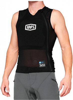 100 Percent Tarka, Protektorenweste - Schwarz/Grau - XL von 100 Percent