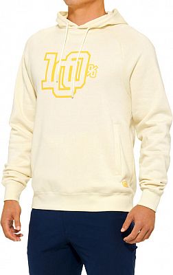 100 Percent Varsity, Kapuzenpullover - Beige - L von 100 Percent