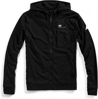 100 Percent Z-Tech Regent Fleece, Kapuzenjacke - Schwarz - M von 100 Percent