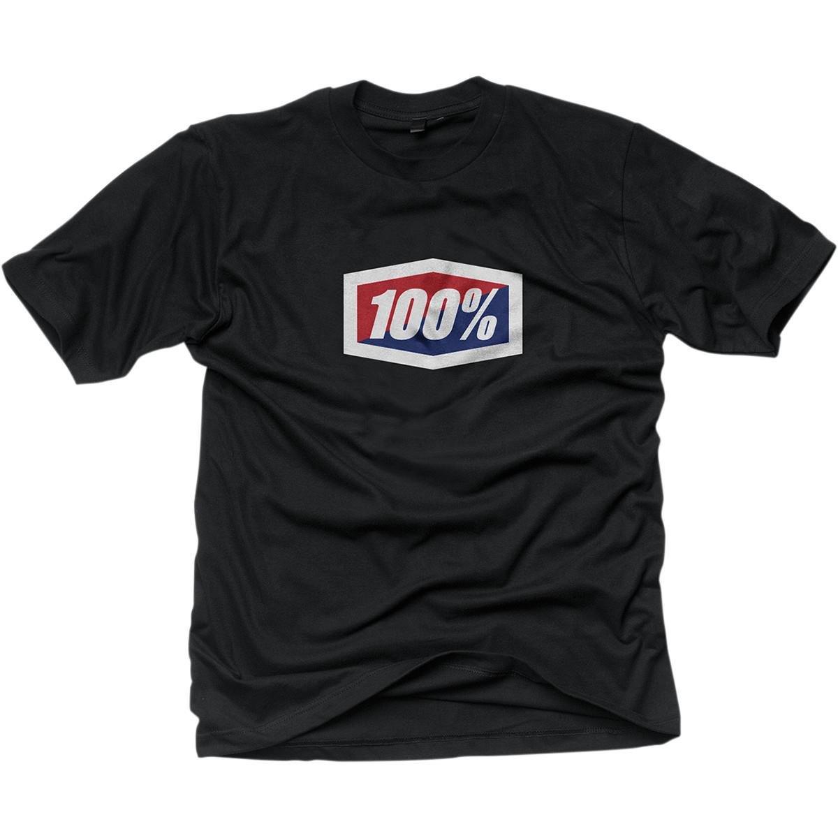 100% 32017-001-12 OFFICIAL Tee-shirt Schwarz - L von 100%