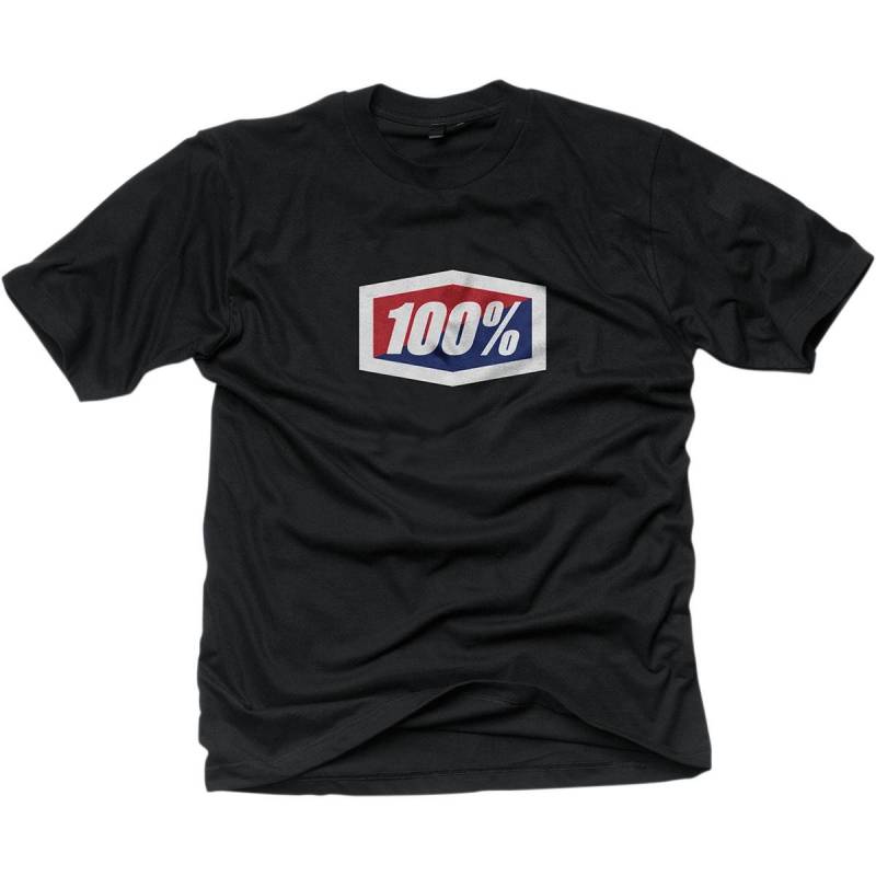 100% 32017-001-13 OFFICIAL Tee-shirt Schwarz -XL von 100%