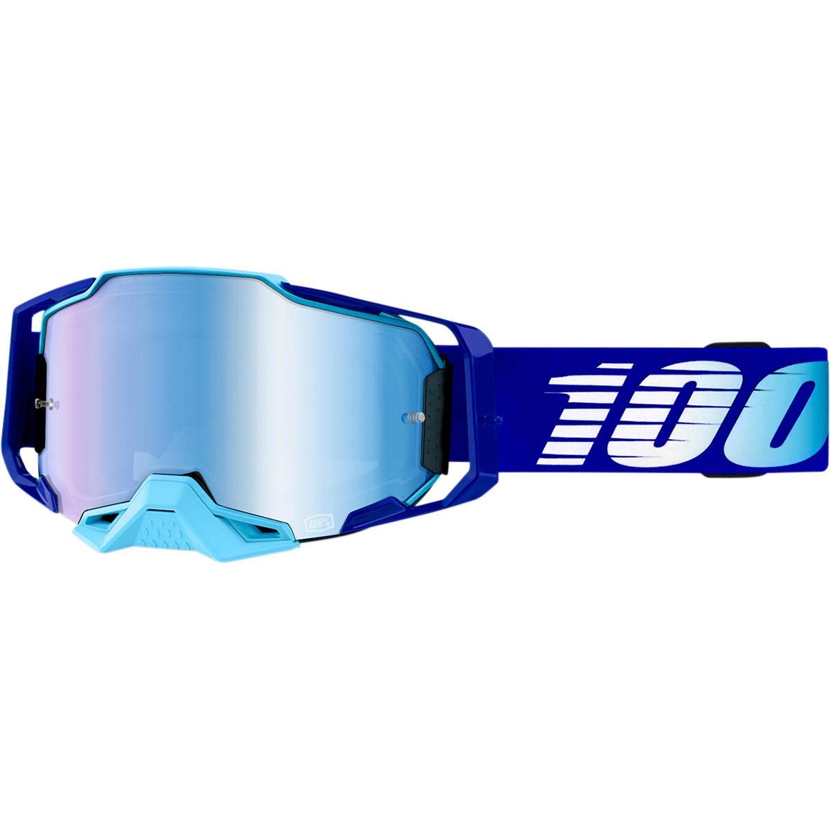 100% ARMEGA Goggle Royal, Blau Spiegellinse, Erwachsene von 100%