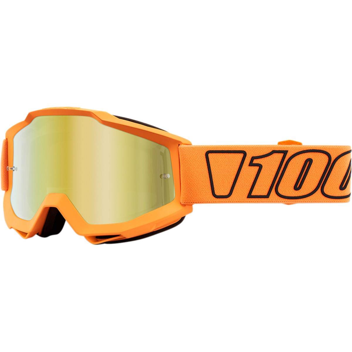 100% Accuri Goggle Luminari, Erwachsene,Spiegel Gold Linse von 100%