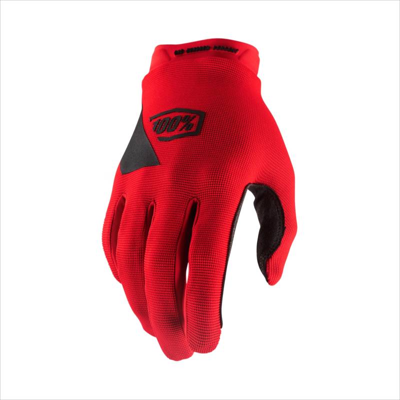 100% GUANTES RIDECAMP Youth Gloves Rot - S von 100%