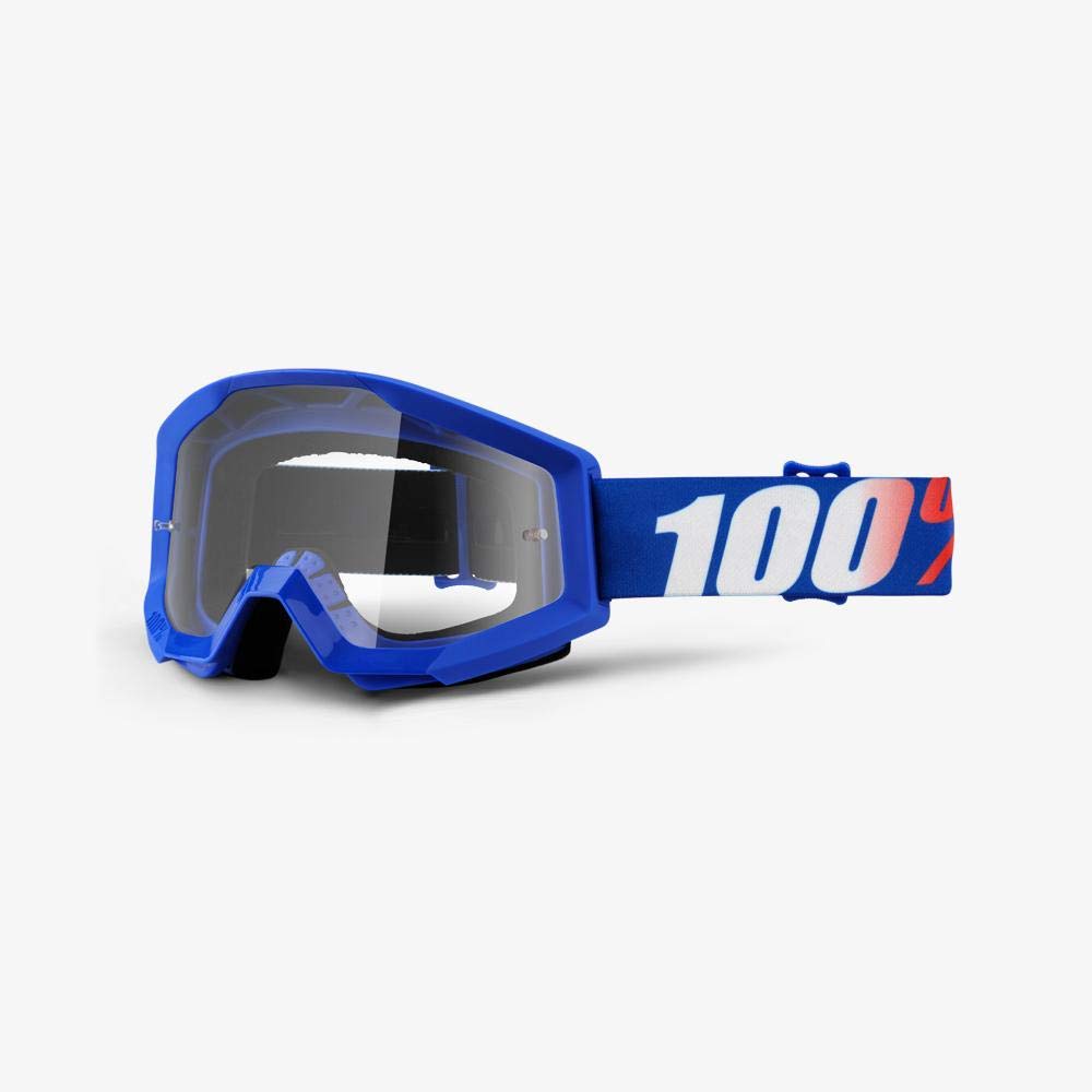 100% STRATA Brille Nation - klar Linse, Blau , Größe One Size von 100%