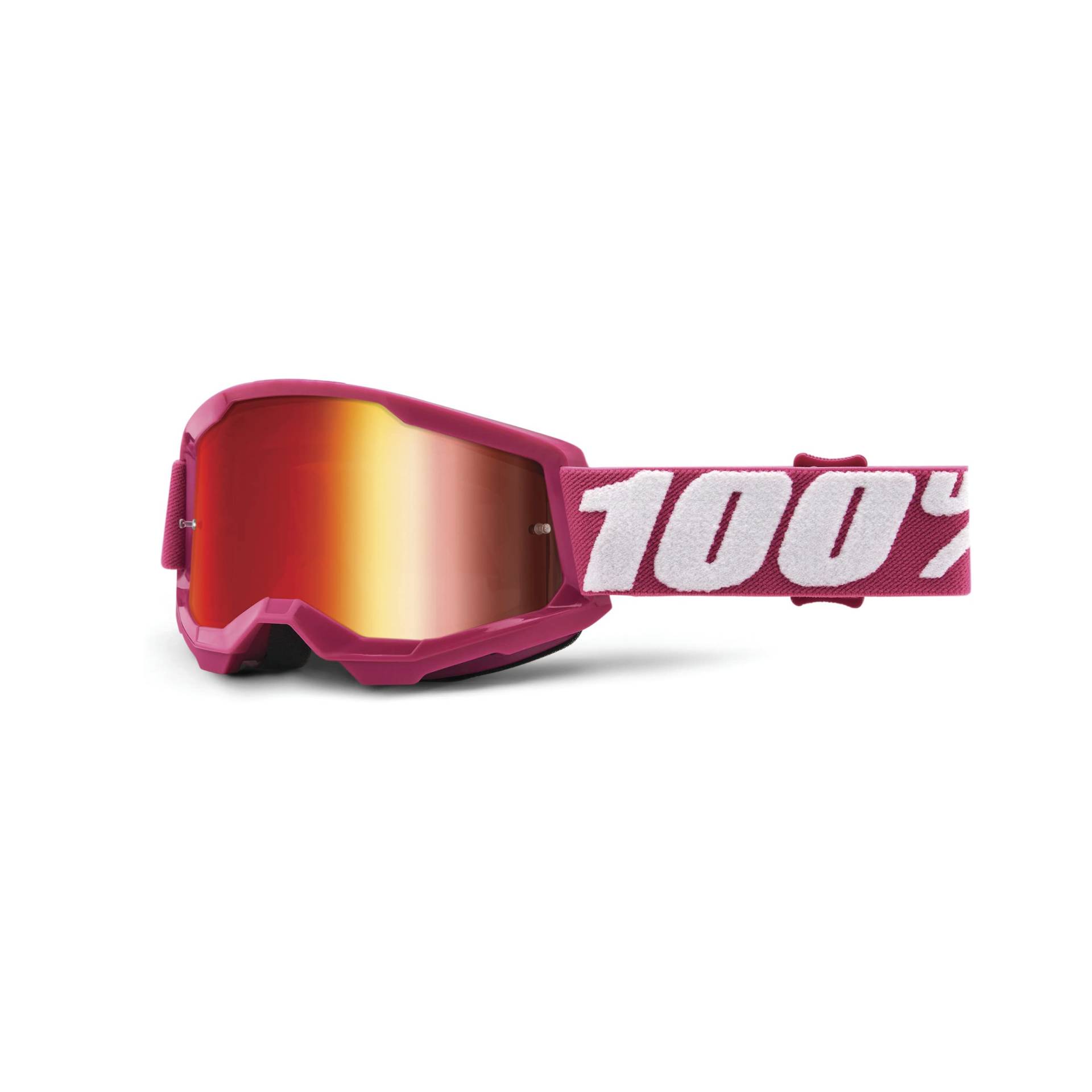 100% Strata 2 Junior Goggle Fletcher – Spiegelrote Gläser von 100%