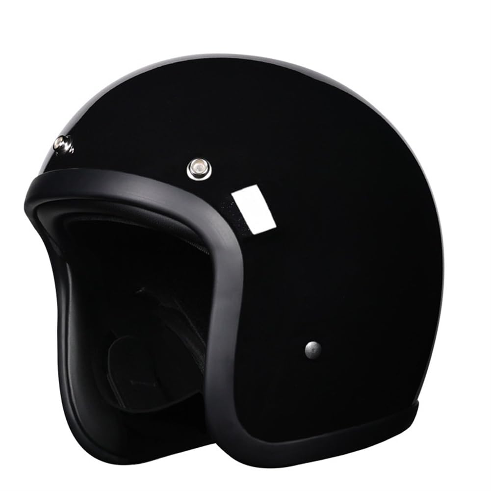 3/4 Helm für Cruiser Motorrad Leichte Motorradhelme für Männer Jet Open Face Männlich und weiblich ABS All-Season von 100junzidao