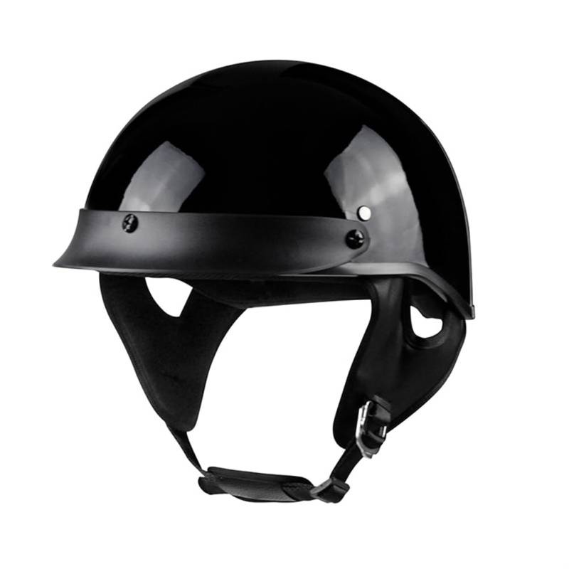 ABS All-Season Mountainbike Cruiser Motorradhelm ECE omologato Krempe Halbhelme für Motorradhelm Herren Abnehmbares Innenfutter Scooter von 100junzidao