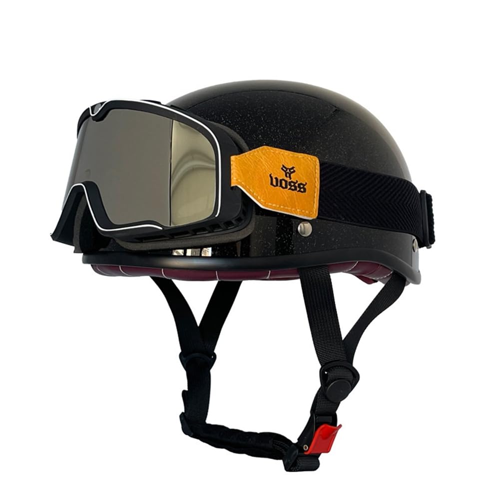 Abnehmbare Futter Touring Halbhelme für Capacete Motorrad Beach Buggy Motorradhelm für Männer Windschutzscheibe Jugend Road Legal All-Season ABS von 100junzidao