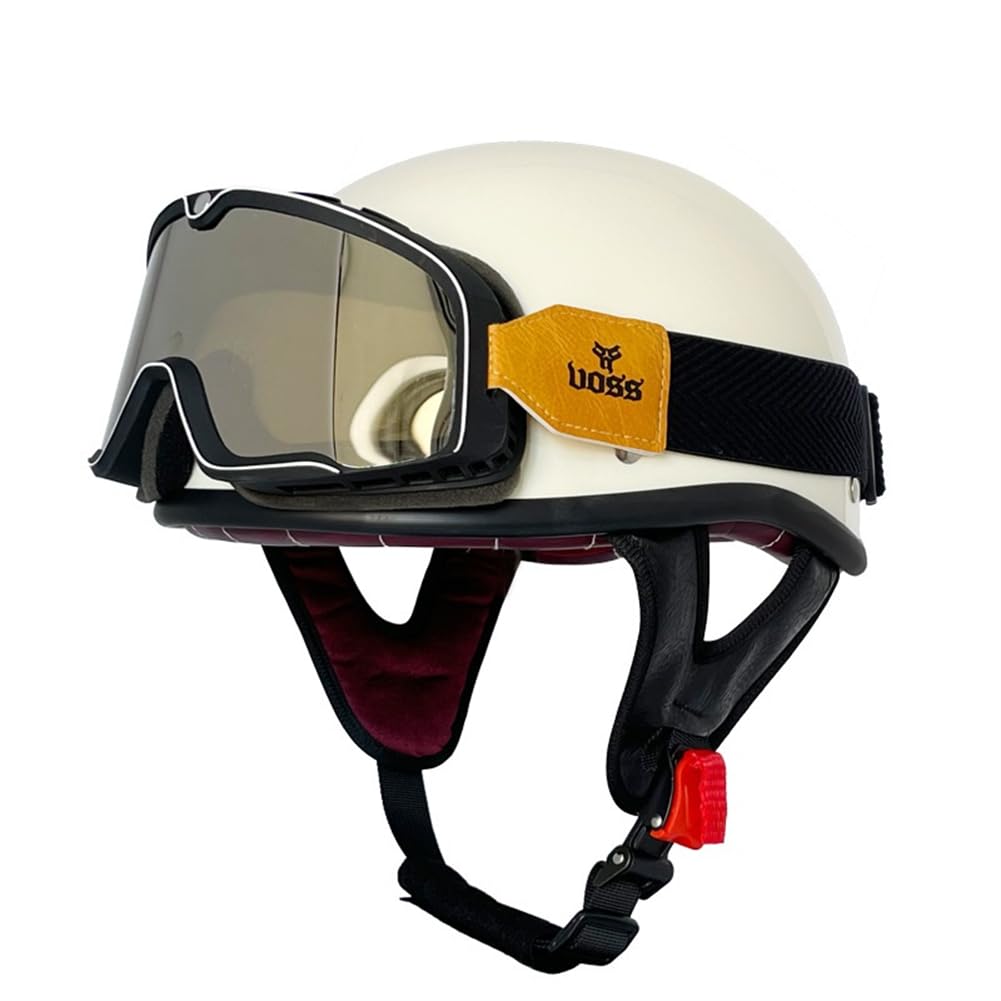 Abnehmbare Futter Touring Halbhelme für Capacete Motorrad Beach Buggy Motorradhelm für Männer Windschutzscheibe Jugend Road Legal All-Season ABS von 100junzidao