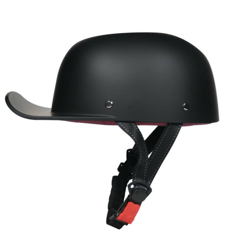 Beach Buggy Crash Helme für Motorräder Duck-Tongue Helm ABS DOT Approved Baseball Cap Halbschalenhelm Frauen Halbhelme für Motorradhelme Herausnehmbares Innenfutter von 100junzidao