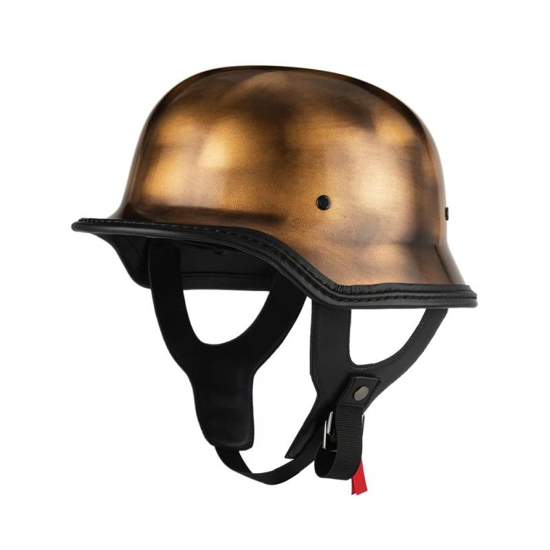 Halbhelme Leichter und bequemer UV-Schutz Abs Ganzjahresmotorräder Abnehmbares Innenfutter Sctoop Eur Genehmigt Retro Kollisionsvermeidung Unisex von 100junzidao