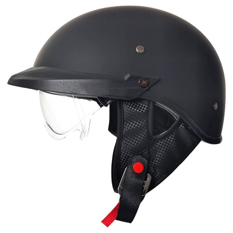 Halbhelme Motorroller Motorrad Retro Sicherheit Ganzjährig Leichtes Klarer Spiegel Herausnehmbares Innenfutter Eur 22.05 Zertifizierte Krempe Winddicht Paar von 100junzidao