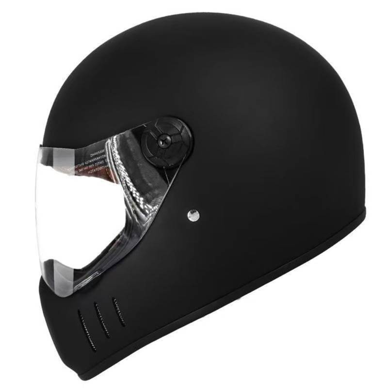 Integralhelme Unisex Leicht Und Bequem Abs Sicherheit Ganzjährig Britischer Standard Klarer Spiegel Abnehmbares Innenfutter Sport Motorrad Retro Uv Schutz Windresistent von 100junzidao