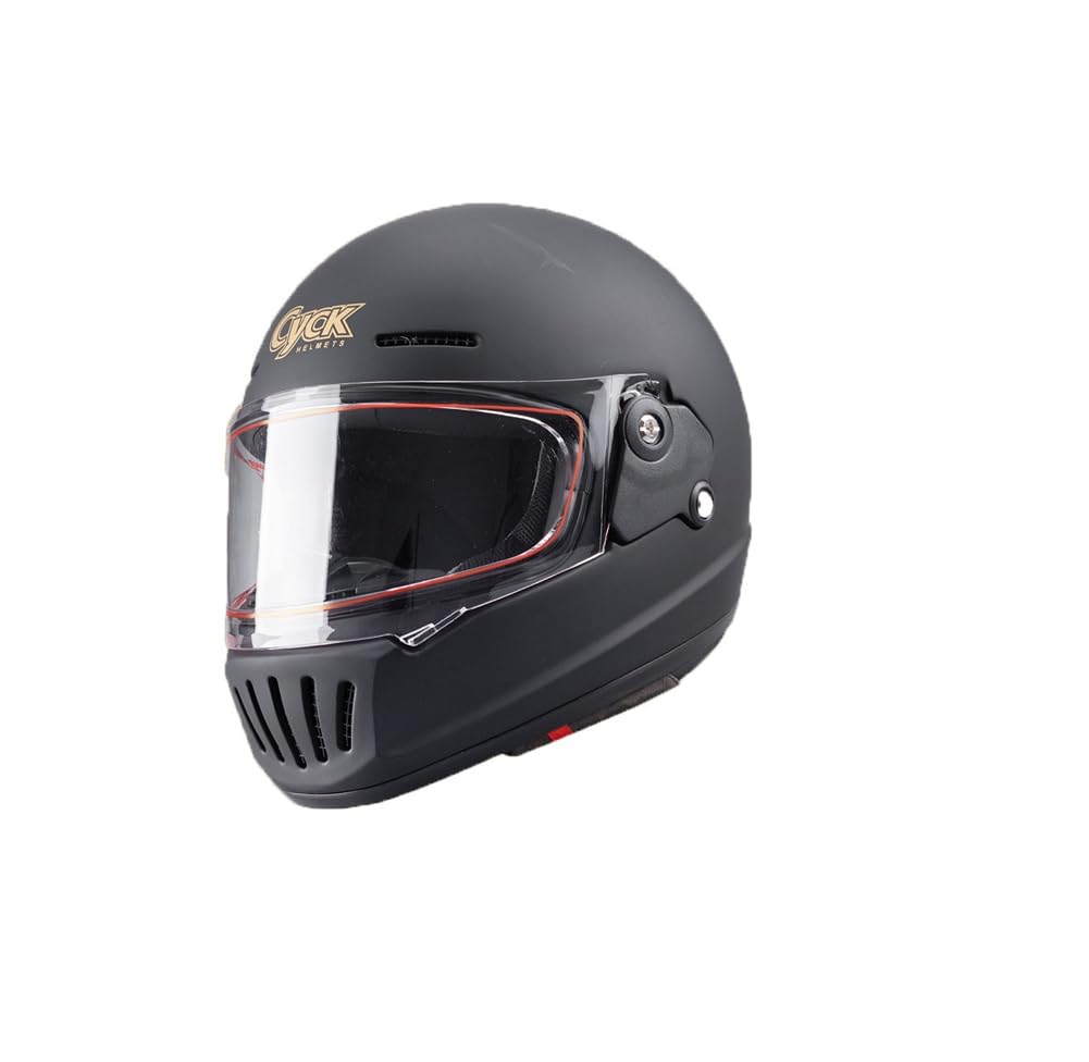 Lovers Integralhelme für Off-Road Motorrad Langstreckenfahren Helm Moto All-Season ABS EUR omologato Clear Lenses Removable Lining von 100junzidao