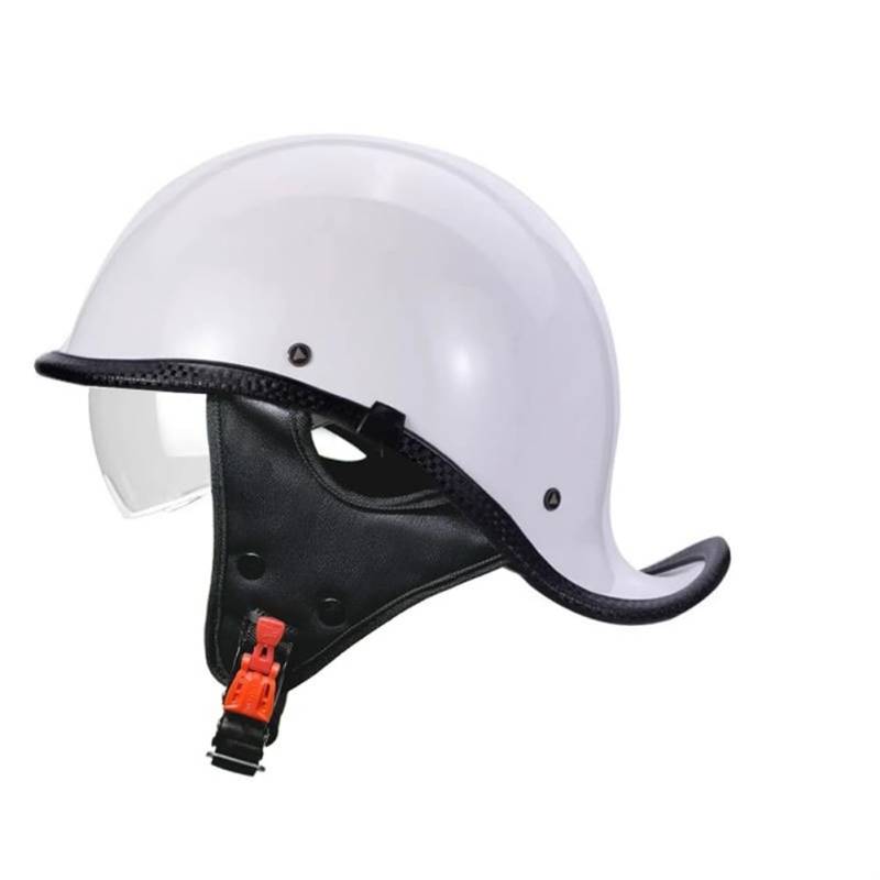 Motorradhelm Abdeckung EUR Halbhelme für Motocross Helme Frauen Casual abnehmbares Futter Off-Road Ganzjahres-Touring Roller Motorrad Mann Jungen ABS Gesicht Handtuch von 100junzidao