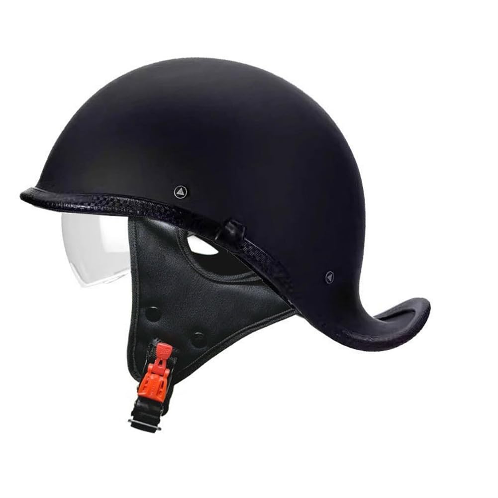 Motorradhelm Abdeckung EUR Halbhelme für Motocross Helme Frauen Casual abnehmbares Futter Off-Road Ganzjahres-Touring Roller Motorrad Mann Jungen ABS Gesicht Handtuch von 100junzidao