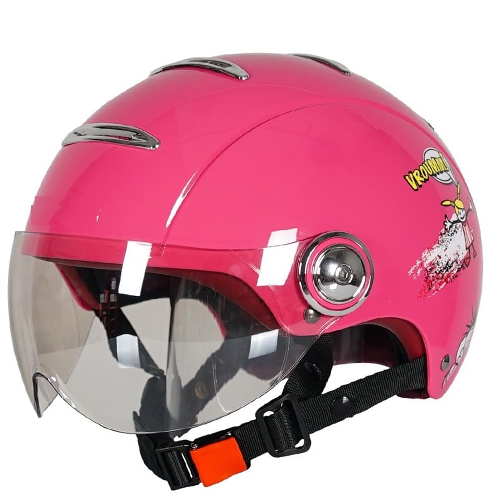 Motorräder Motesen Motocross Helm ABS All-Season Cruiser Sicherheit Halbhelm für Motorrad Helm Abdeckung Jugend Klare Linsen von 100junzidao