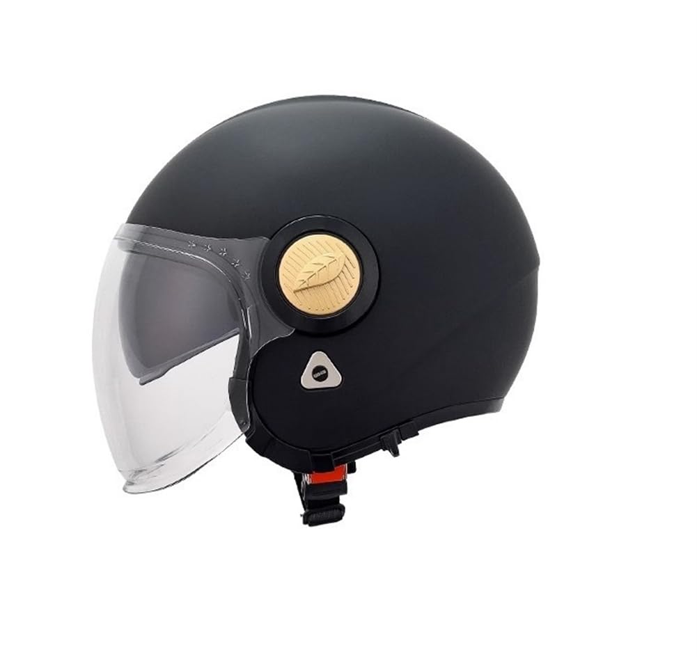 Regen und nebeldicht 3/4 Open-Face Helme für Mountainbike Doppelvisier Paar Motorradhelm Herausnehmbares Futter ABS omologato All-Season von 100junzidao