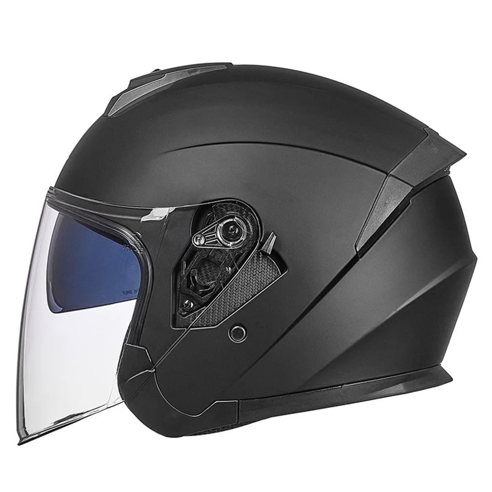 Vier Jahreszeiten abnehmbare Futter Ganzjahres-Doppel-Linsen Sicherheit Licht und Bequeme Mode Winddicht Eur Elektrofahrrad Abs Unisex Open-Face-Helme von 100junzidao