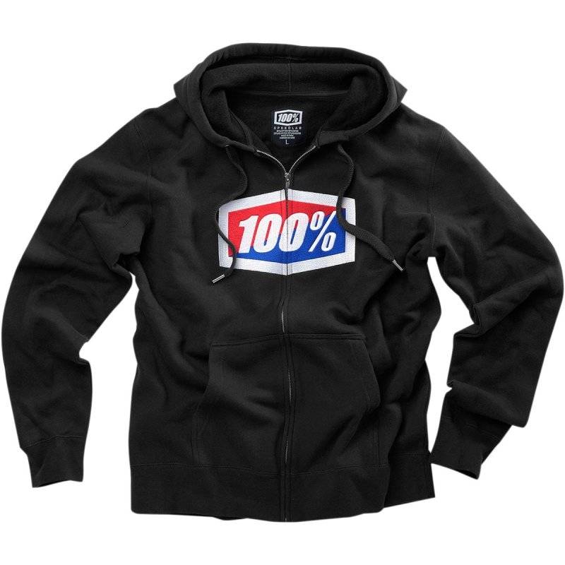 100% Fleece Zip Official Bk Größe: M von 100percent