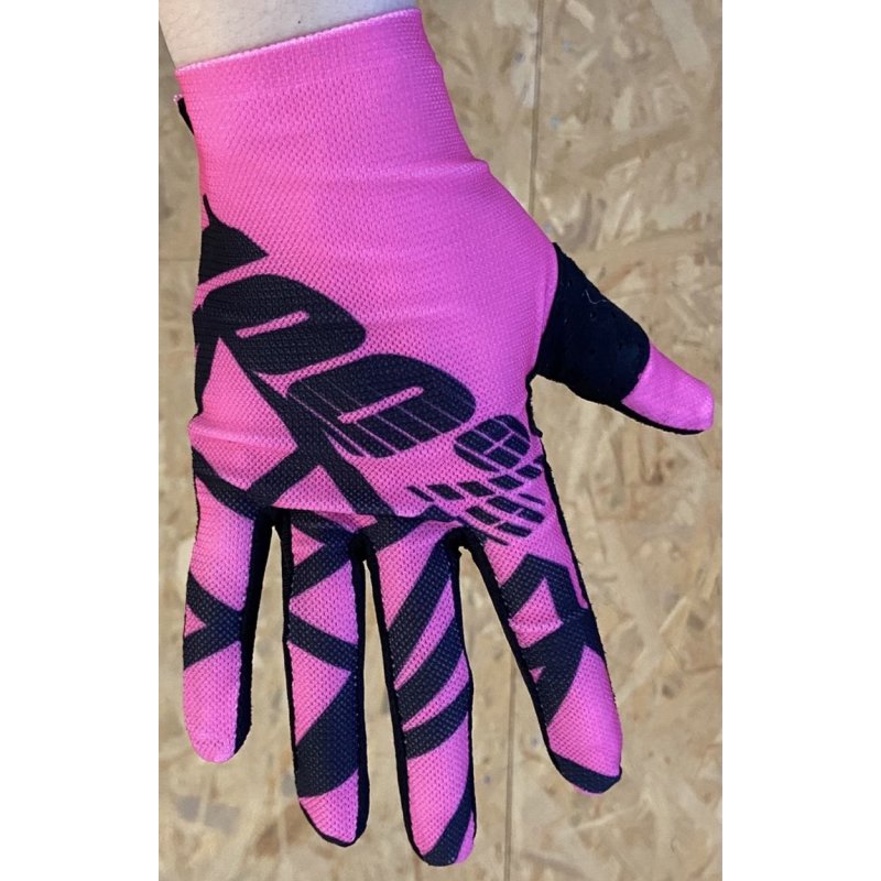 100% Handschuhe Celium 2 Neon Pink/Schwarz von 100%