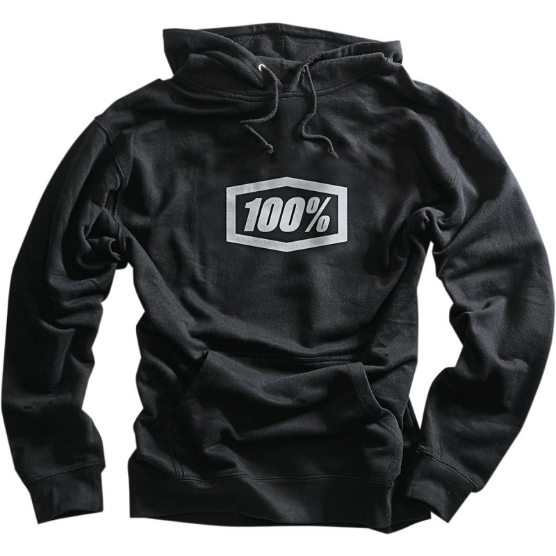 100% Hoodie CORPO BK von 100%