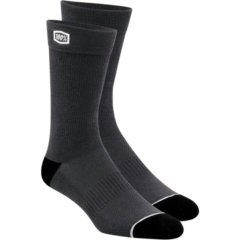 100% Socken Solid Gy von 100%