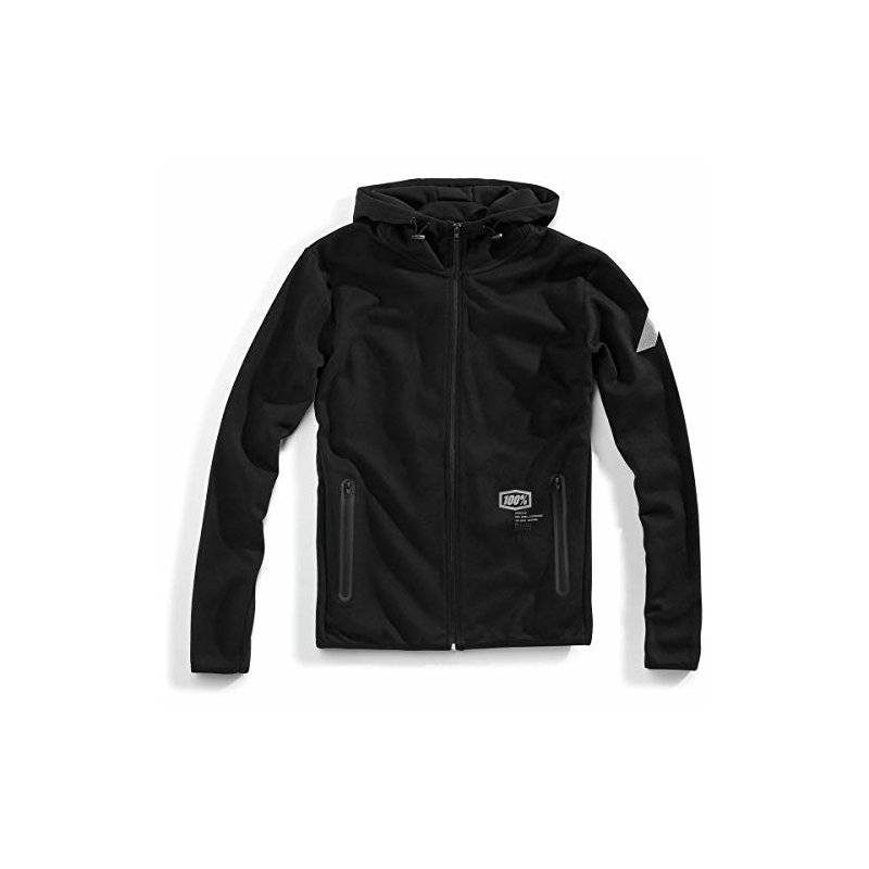 100% Zip Hoodie Viceroy Schwarz von 100%