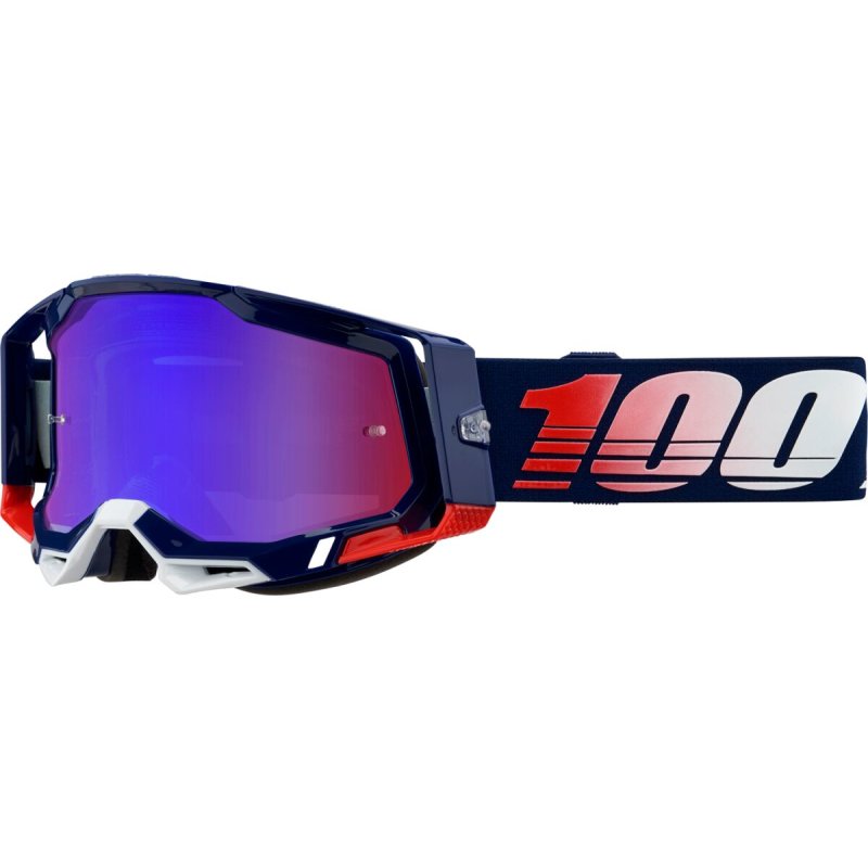 100percent Brille Racecraft 2 Rpblc Mir Rd/Bl von 100percent