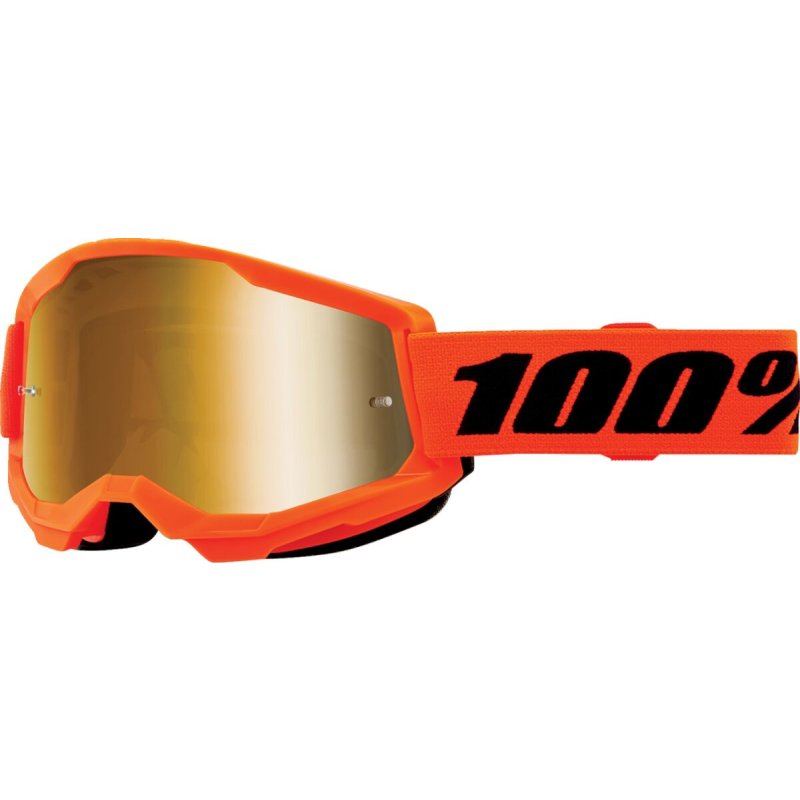 100percent Brille Strata 2 Jr Neon Org Mr Gd von 100percent