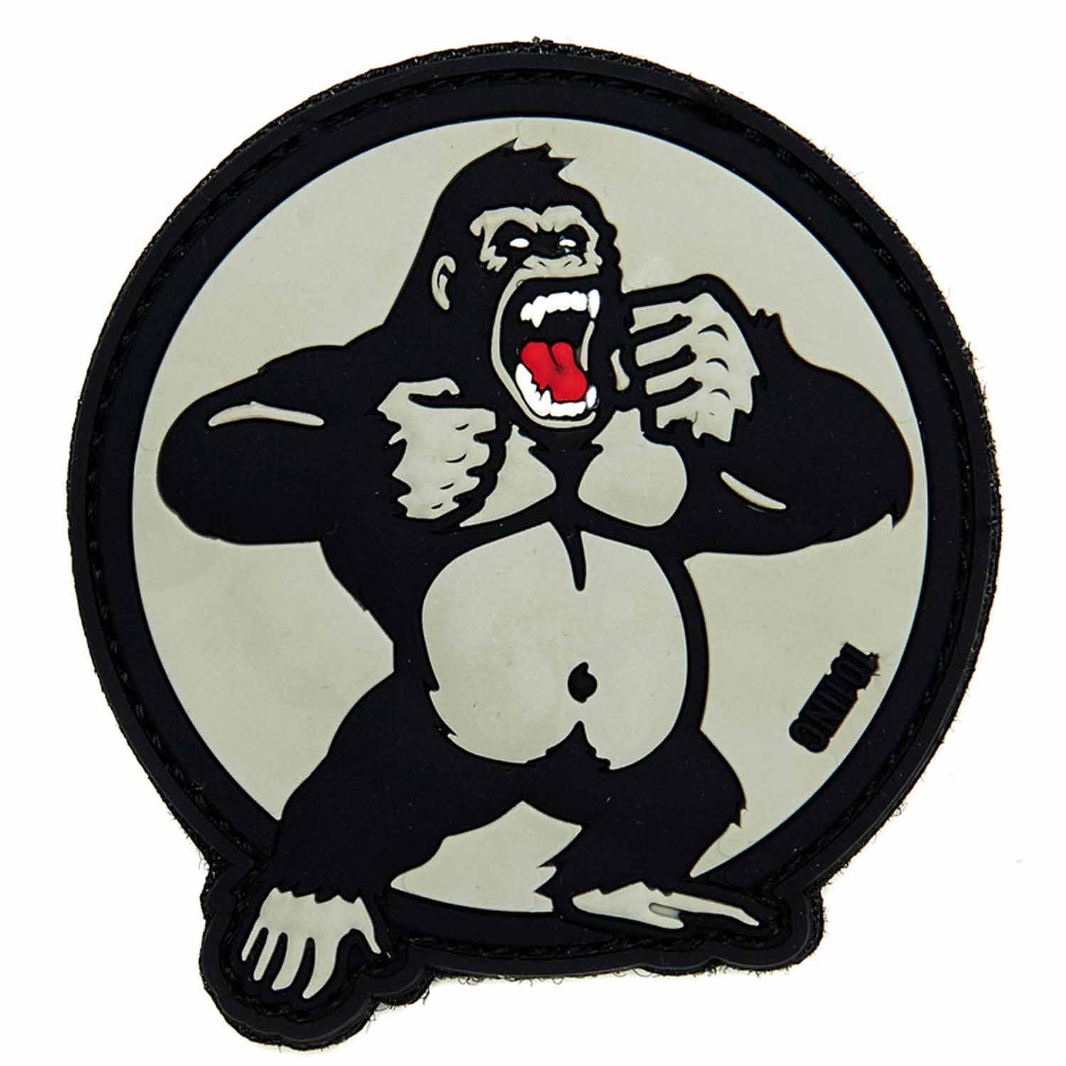 Patch 3D King Kong Gorilla AFFE Abzeichen Aufnäher von 101 INC.