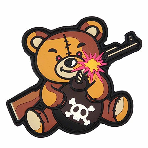 Emblem 3D PVC Terror Teddy von 101 Inc.