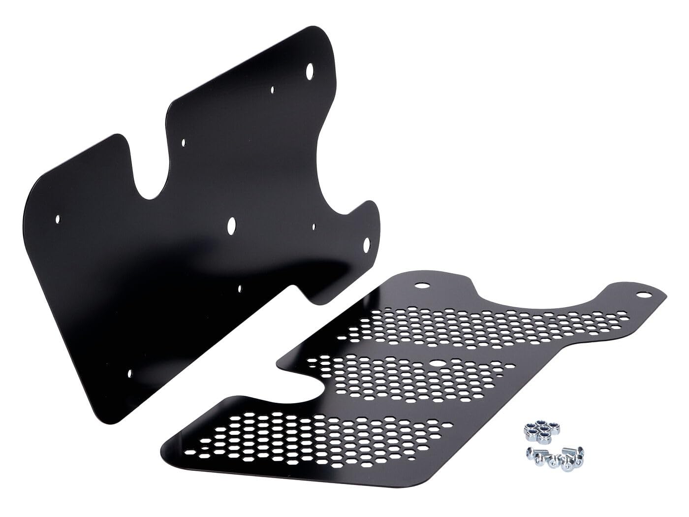 101_Octane Auspuffblende Schwingarm schwarz für Vespa GT, GTS, GTV 125-300 (GTS Super 125/150 iGet euro4 / Piaggio Medley) von 101_Octane