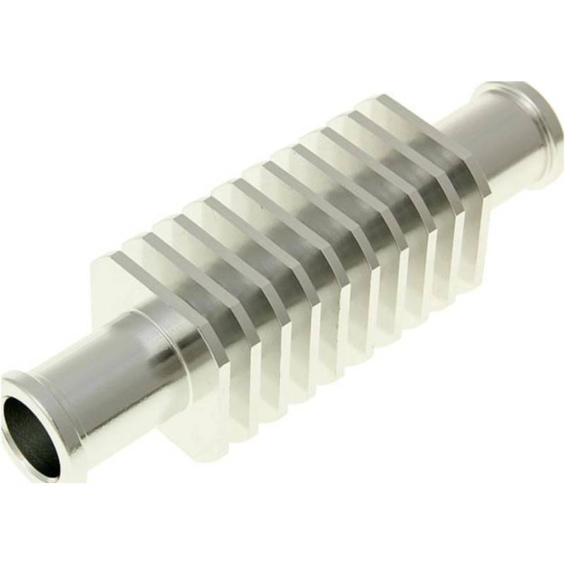 101 octane 28330 durchlaufkühler / minikühler aluminium silber (30x103mm) 17mm schlauchanschluss von 101 Octane