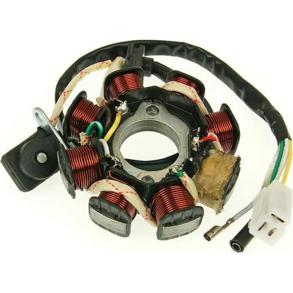 101 octane bt13055 ankerplatte spule lichtmaschine stator version 2 für gy6 50ccm von 101 Octane