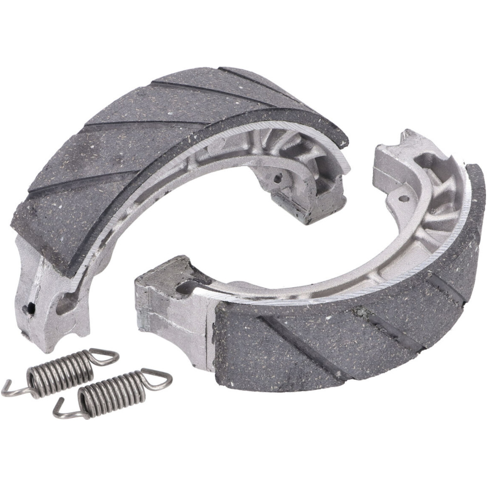 101 octane ip13452 bremsschuhe bremsbackensatz 110x25mm für trommelbremse grooved für aprilia amico, sr, malaguti centro, yamaha jog von 101 Octane