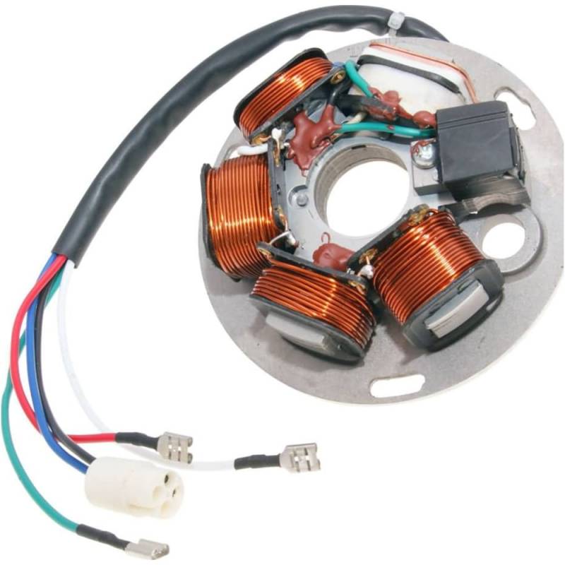 101 octane ip35649 ankerplatte spule lichtmaschine stator 5-polig für vespa px 125-200 von 101 Octane