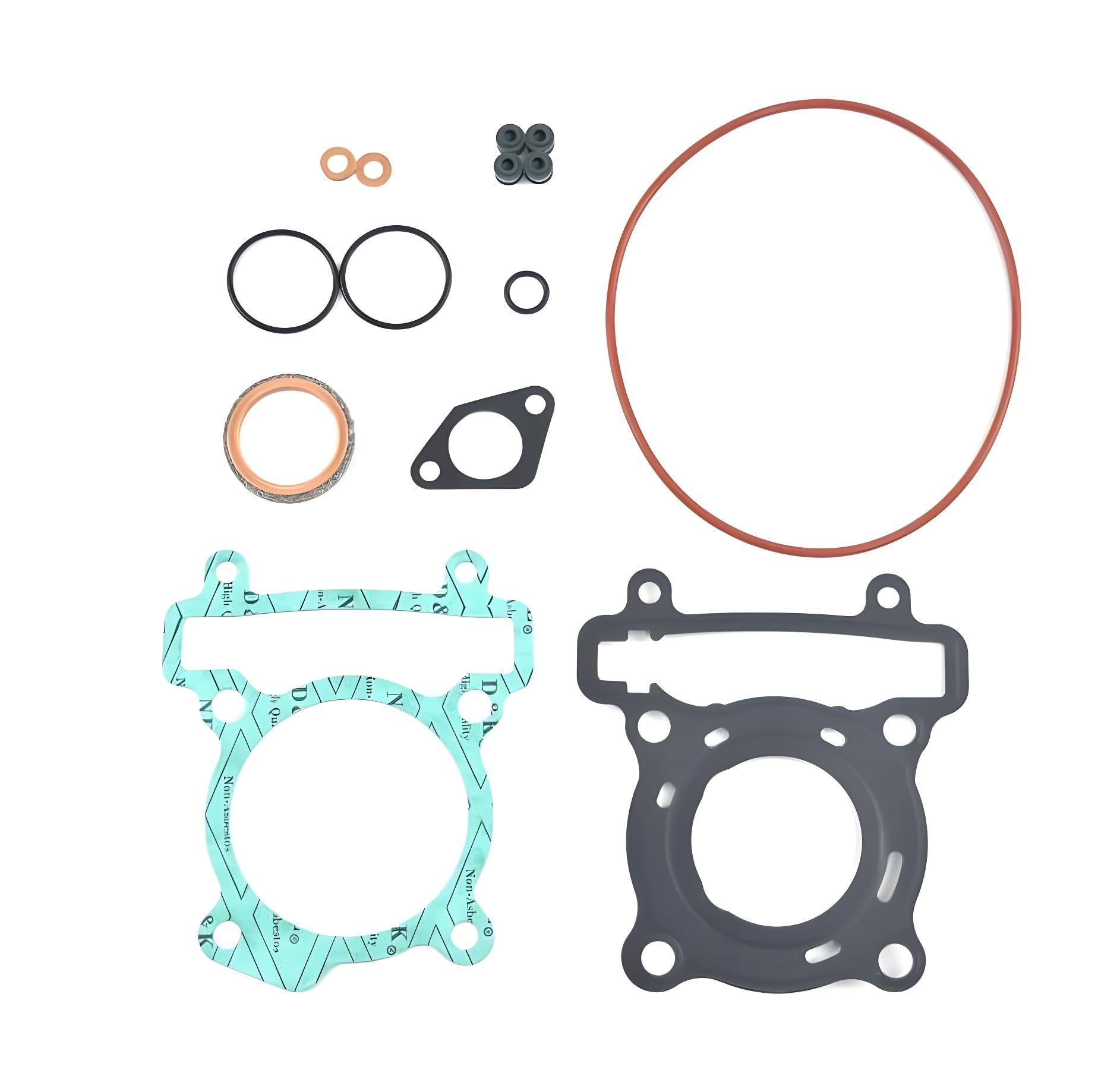 Zylinder/Zylinderkopf Dichtungssatz (Top End) für Yamaha X-Max, YZF-R 125, WR 125 R (YI-3 Motor) von 101_Octane