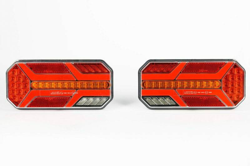 LED Rückleuchten Satz LKW Anhänger Rückleuchten dynamische Blinker mit 7 Funktionen von 112