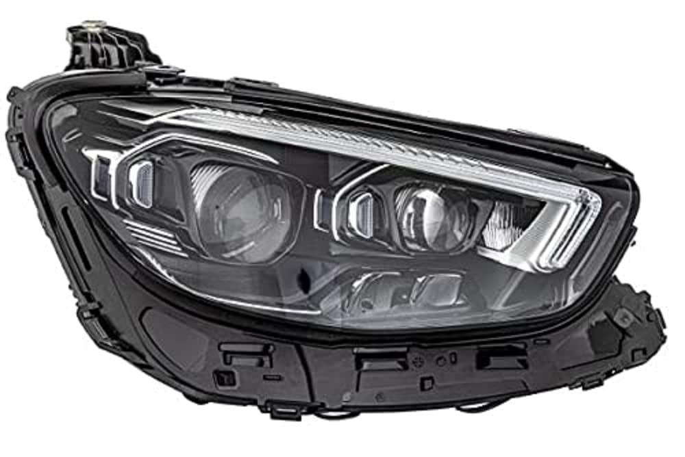 HELLA 1EX 014 215-421 Bi-LED Scheinwerfer - für u.a. Mercedes-Benz E-Class (W213) - ECE - für Linksverkehr/für Rechtsverkehr - rechts von Hella