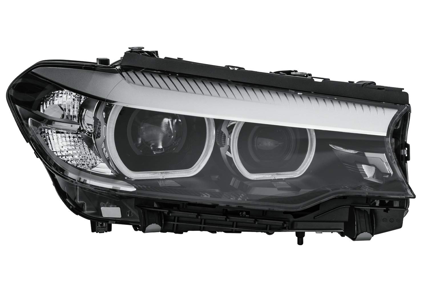 HELLA 1EX 354 836-061 LED Scheinwerfer - für u.a. BMW 5 (G30, F90) - ECE/CCC - für Rechtsverkehr - rechts von Hella