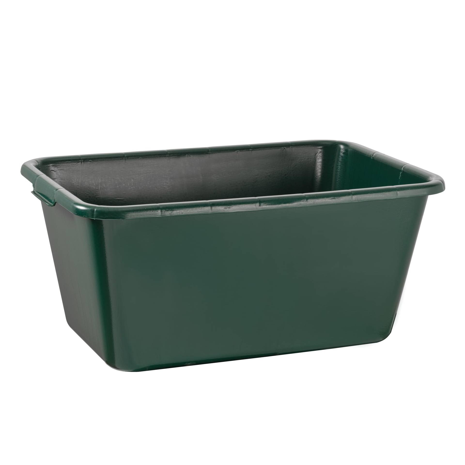 Wanne grün Futterwanne 65 Liter lebensmittelecht - Plastikwanne Wassertrog Kunststoffwanne 70x45 cm von BURI